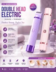 Double Head Electric Shaver